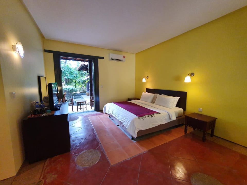 Bedroom, Garden view