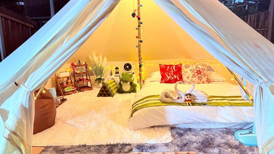 มองวิวภูชี้ฟ้า รีสอร์ท Luxury tent in Thailand