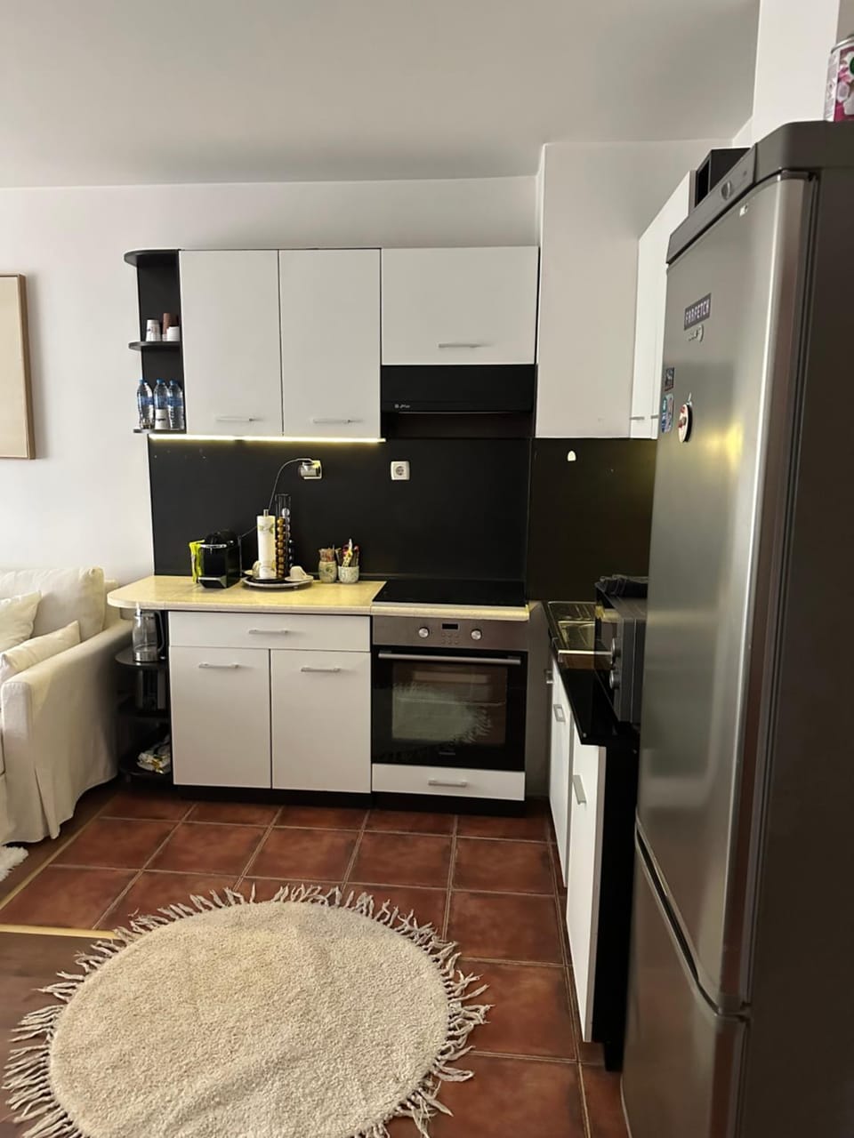 Kitchen or kitchenette, kitchen