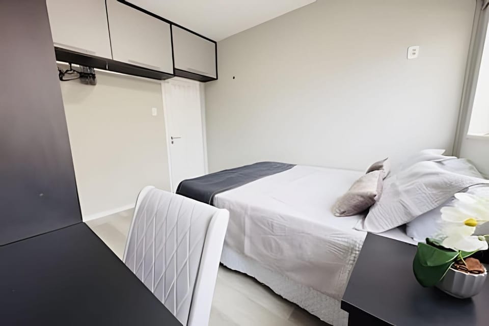 Bed, Photo of the whole room, Bedroom, towels, wardrobe, air conditioner
