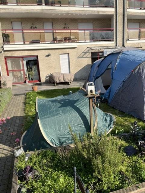 Groene tent voor 2 personen, 1 km van tomorrowland Luxury tent in Flanders