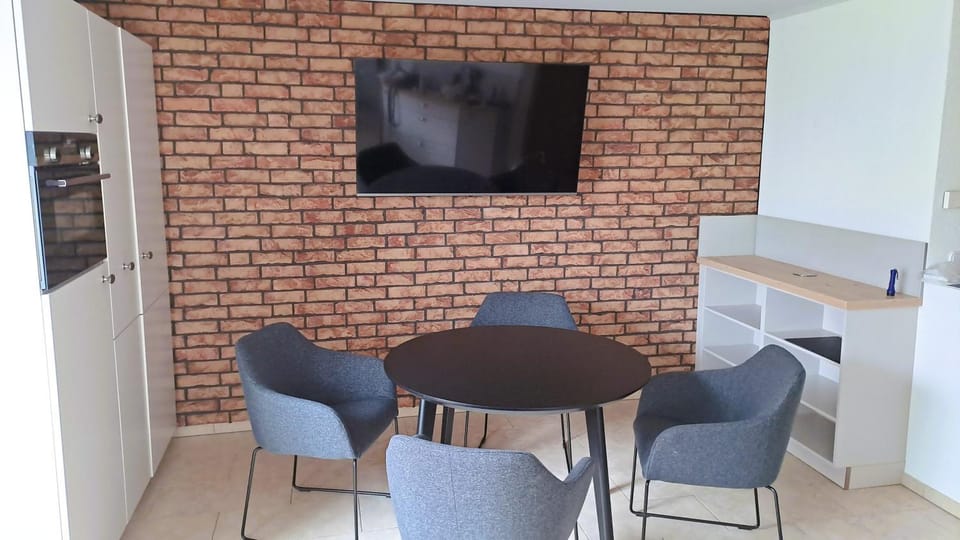 Living room, kitchen