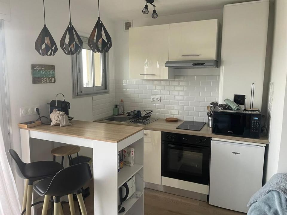 Studio climatisé avec wifi en deuxième ligne Apartment in Mauguio