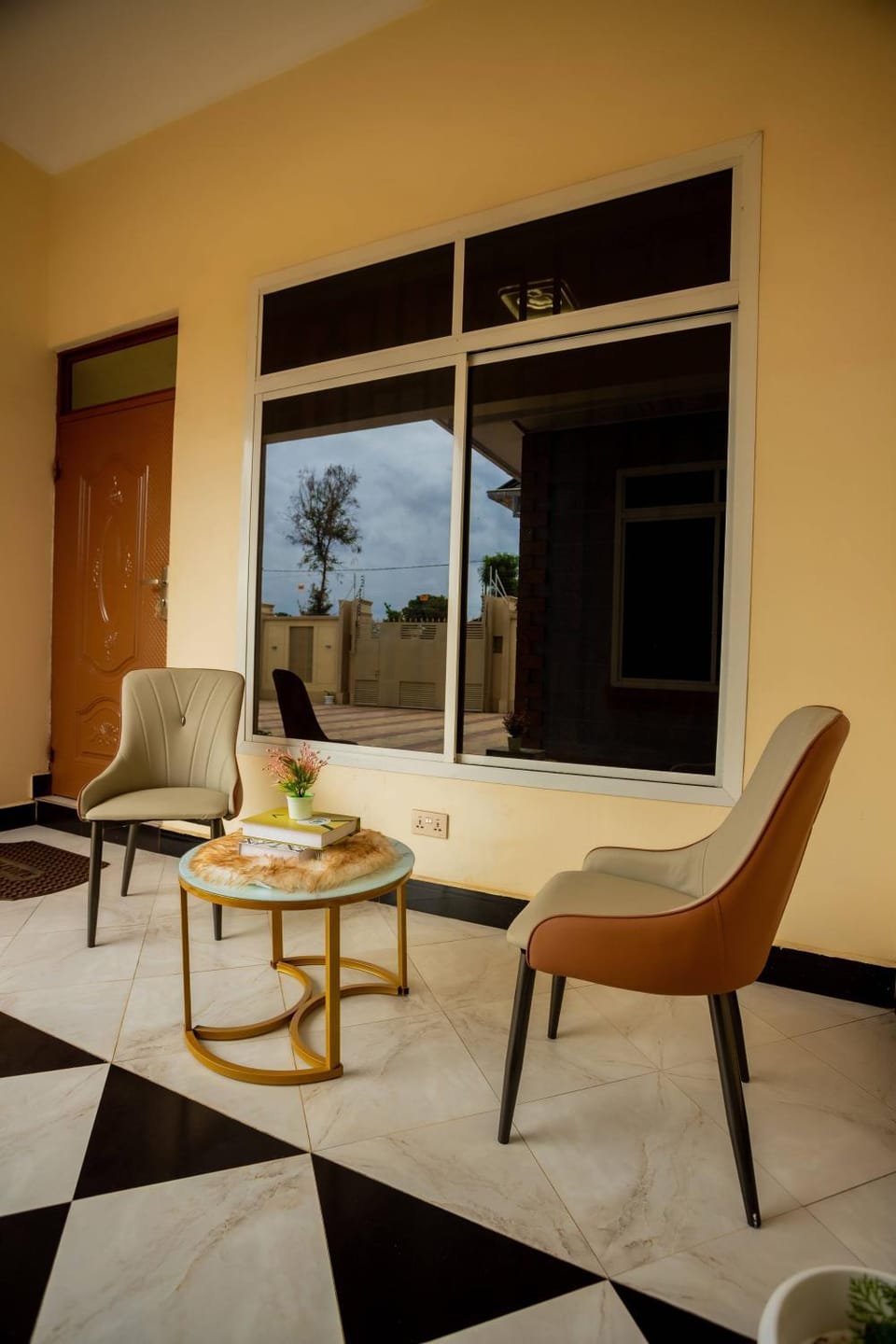 Patio, Seating area, Dining area