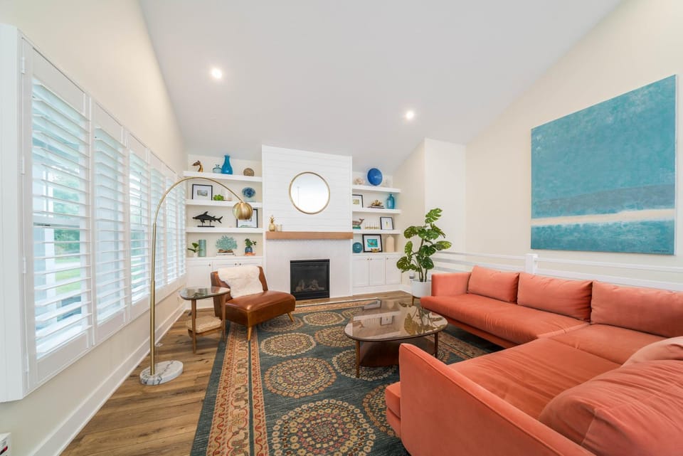 Coastal Beach House w/Heated Pool, Club House & Fire Pit! House in South Haven