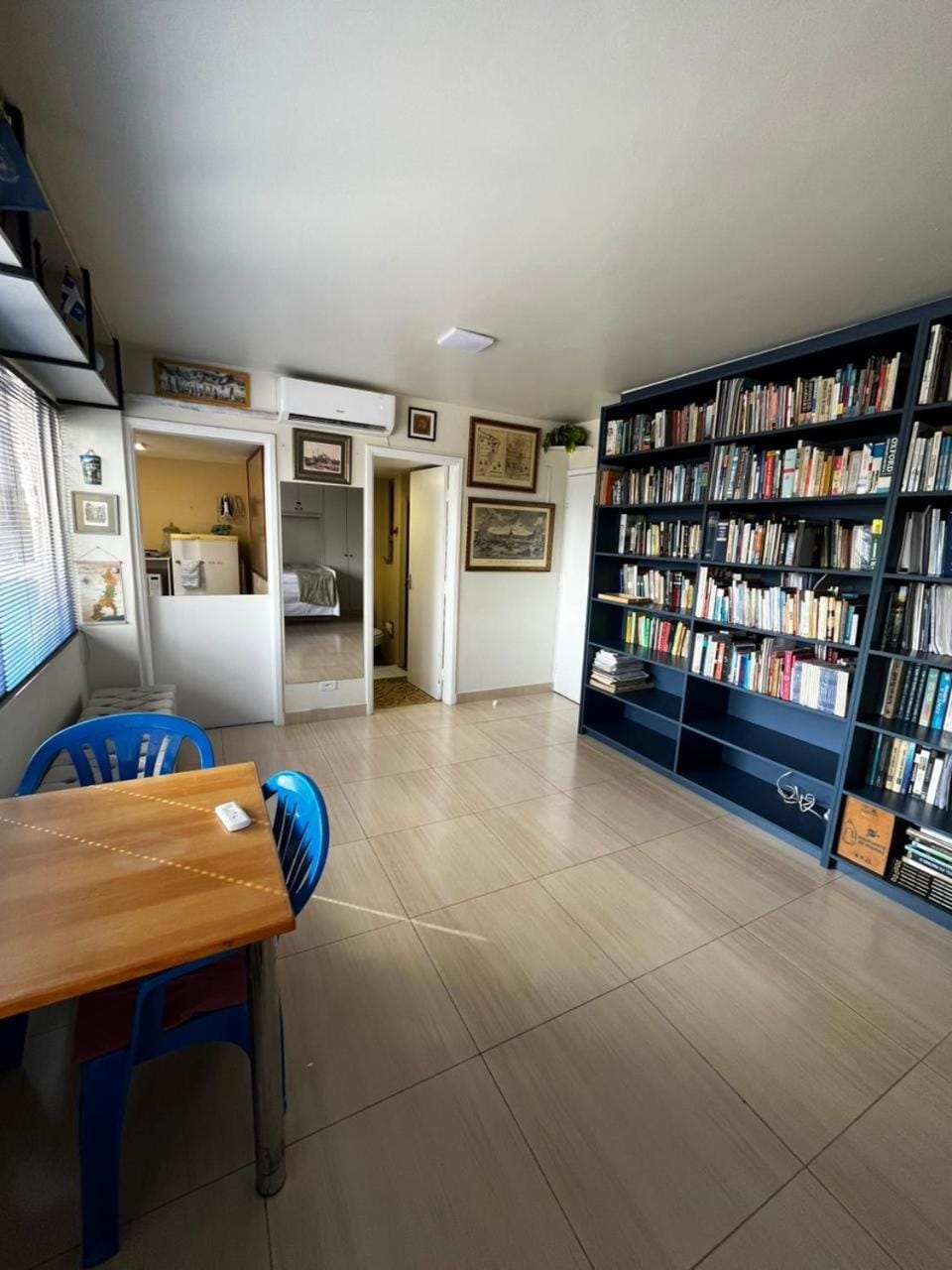 Library, Dinner