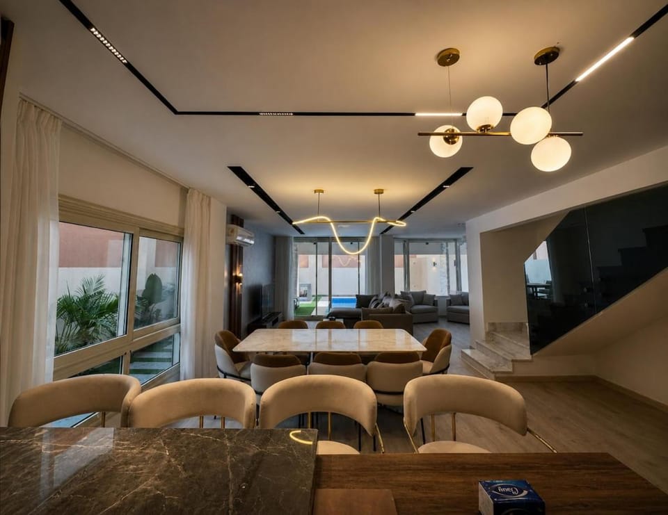 Luxury Duplex Pool-Gym Retreat Fifth Settlement Apartment in New Cairo City