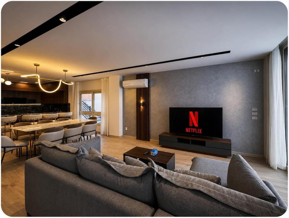 Luxury Duplex Pool-Gym Retreat Fifth Settlement Apartment in New Cairo City