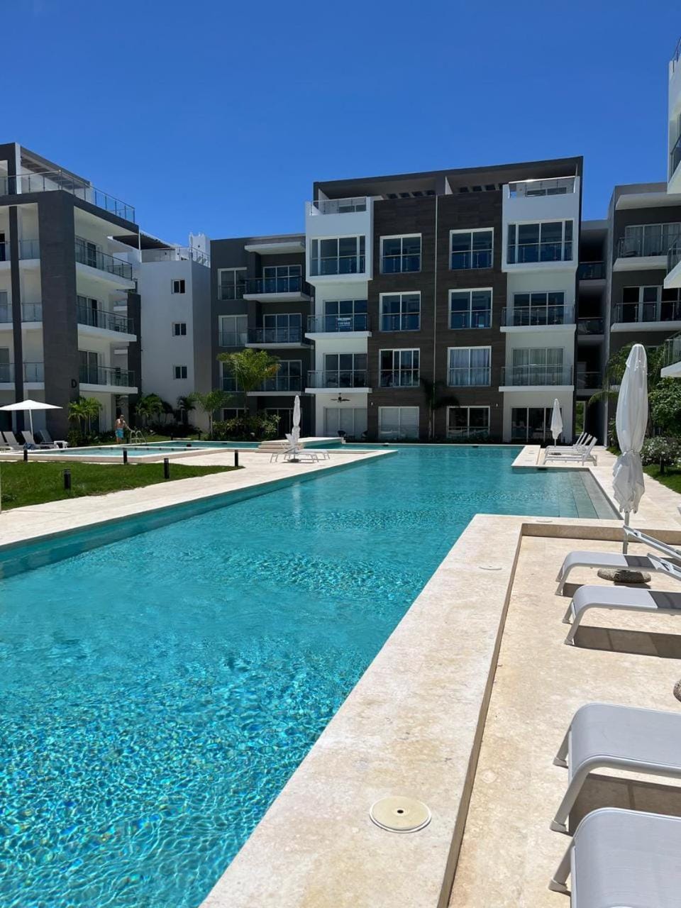Property building, Pool view, Swimming pool