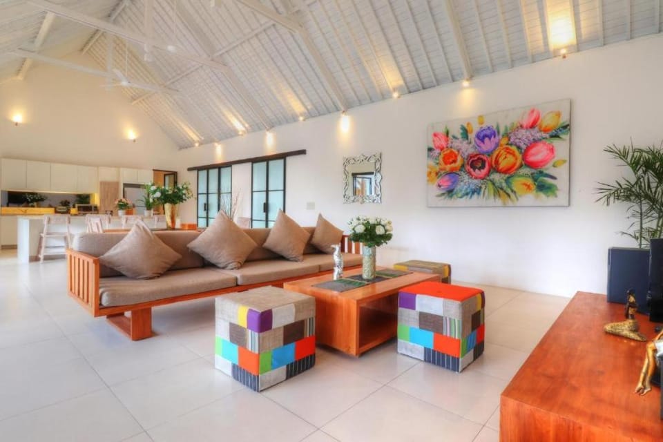 Living room, kitchen
