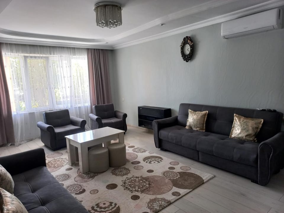 Living room, air conditioner