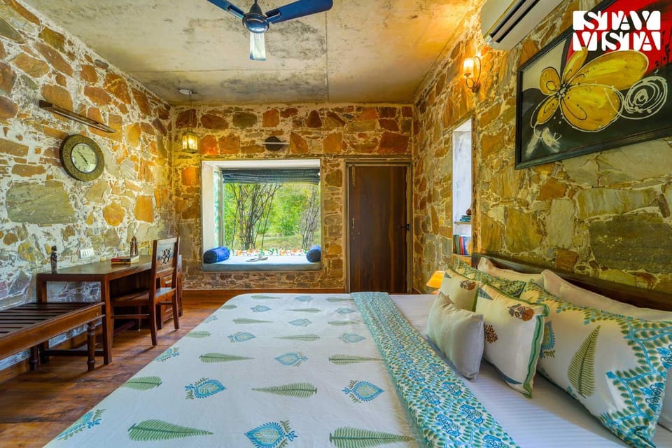 StayVista's Mulberry Tree House - Mountain View & Gazebo Villa in Rajasthan