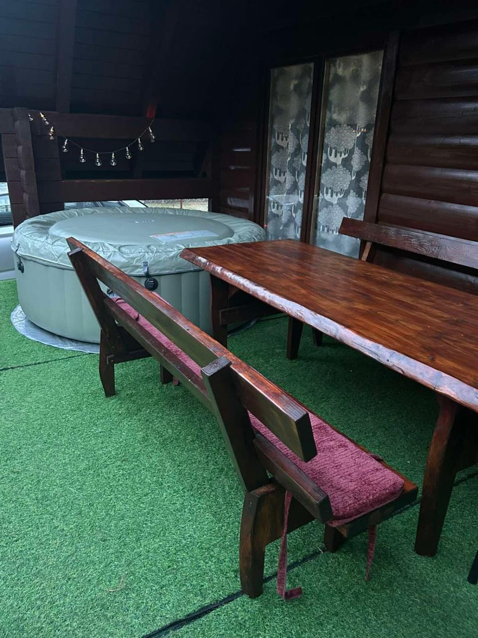 Patio, Hot Tub, Balcony/Terrace, Seating area