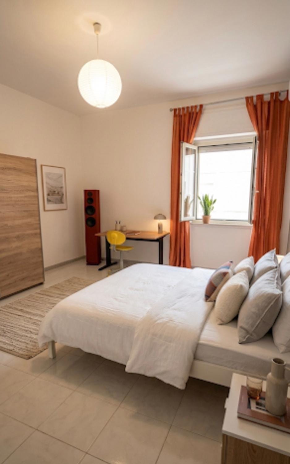 Bed, Bedroom, wardrobe
