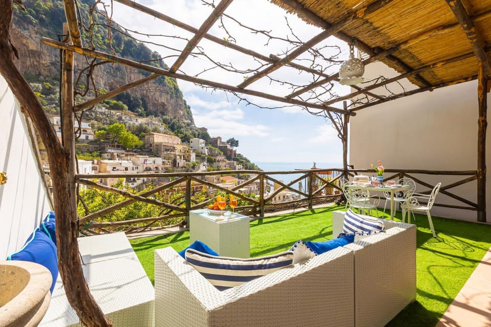 Patio, Day, Natural landscape, Garden, View (from property/room), Balcony/Terrace, Mountain view, Sea view