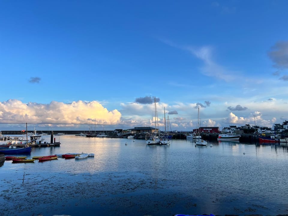 Sea view, Sunset