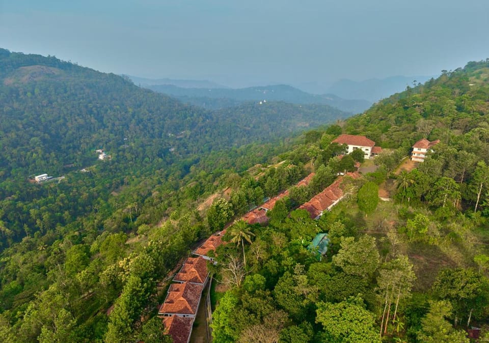 Property building, Nearby landmark, Day, Bird's eye view, Mountain view