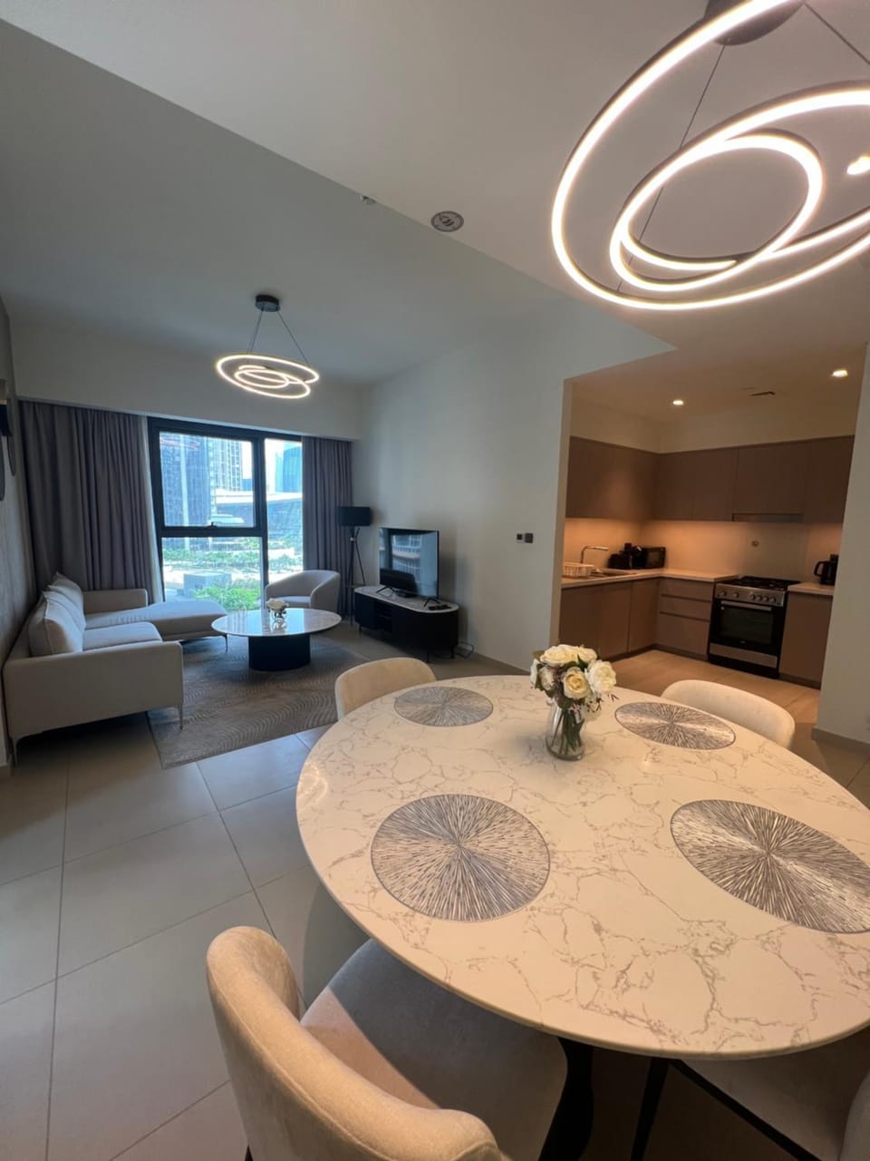 Living room, Dining area