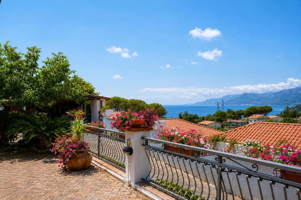 Property building, Mountain view, Sea view