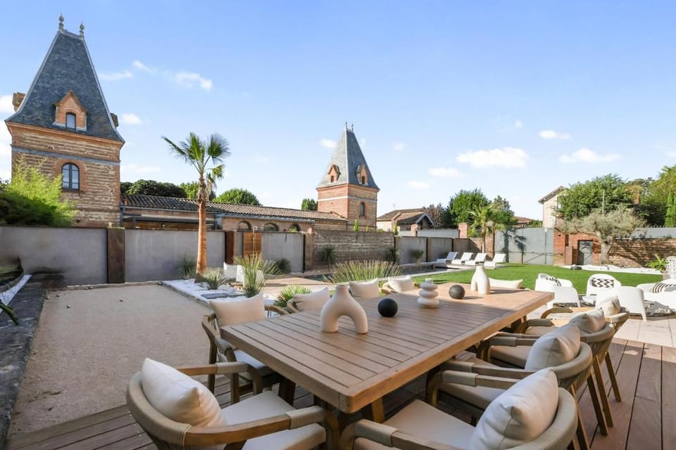 Cocon Prestige - Piscine-Pétanque-Cinéma-Sport-15Personnes - All Inclusive Villa in Occitanie