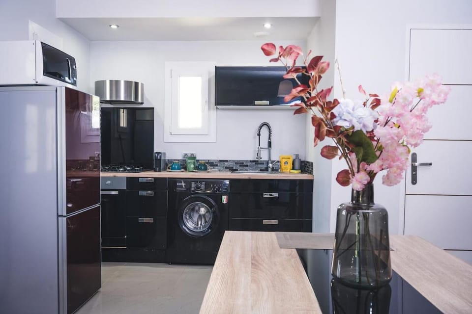 Maison annexe avec une chambre climatisation et place de stationnement Apartment in Auvergne-Rhône-Alpes