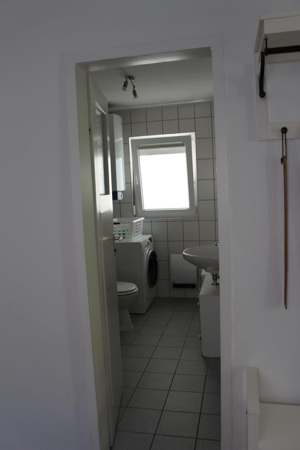 Bathroom, washing machine