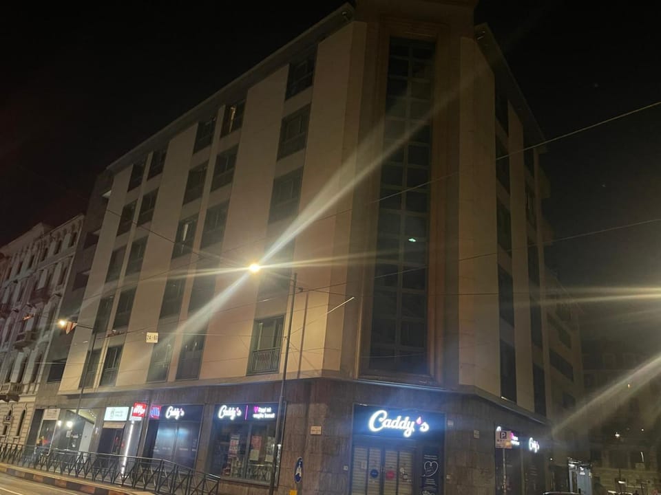 Property building, Night