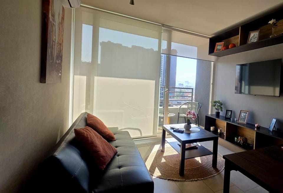 Moderno Departamento Cerca de Movistar Arena, Parque Estadio Nacional y Barrio Italia Apartment in Santiago