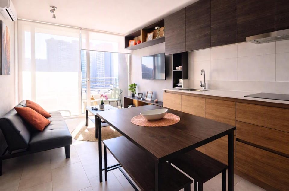 Moderno Departamento Cerca de Movistar Arena, Parque Estadio Nacional y Barrio Italia Apartment in Santiago