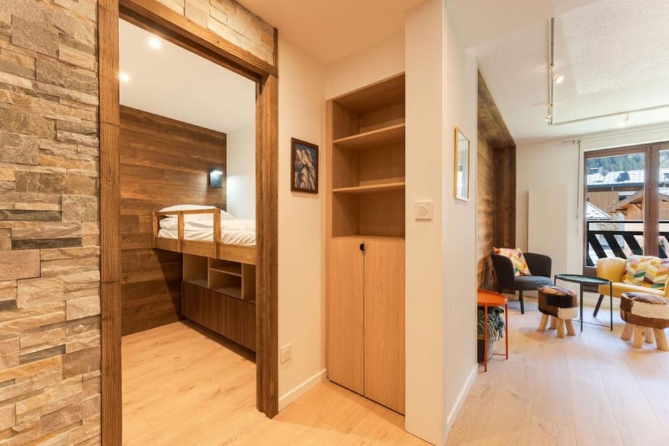 Sommet - Chaleureux | 5pax | Central | Vue Mont Apartment in Chamonix