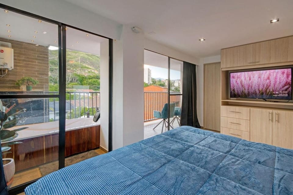 Apartamento vista y balcón Apartment in Cali
