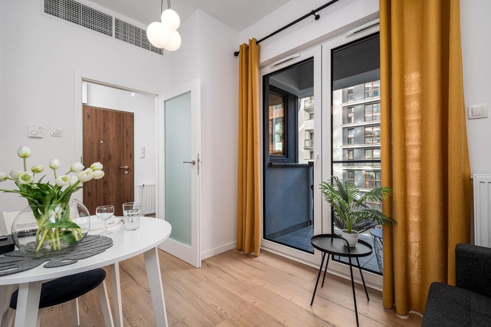 Dining area, air conditioner