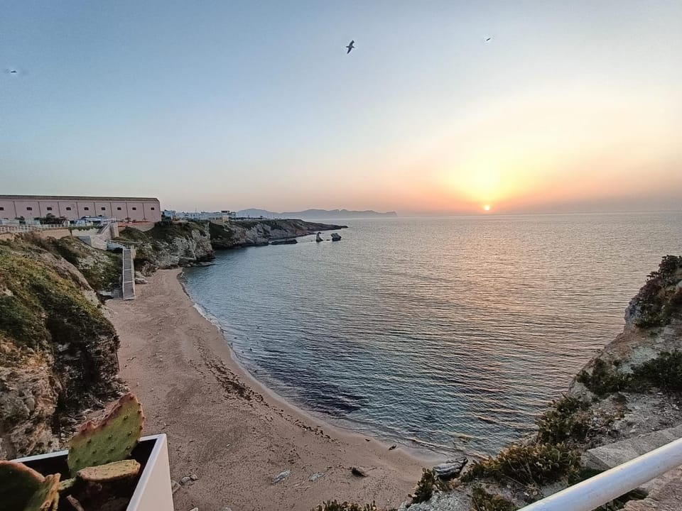 Day, Natural landscape, Beach, Sea view, Sunset