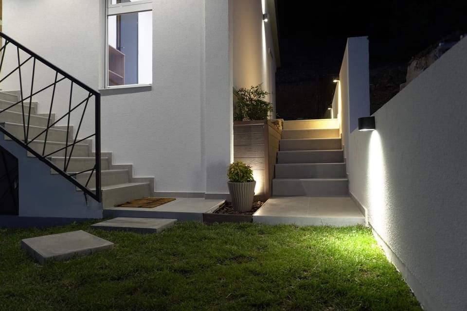 Night, Garden, Garden view