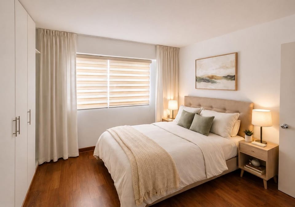 Departamento de 2 Habitaciones a 5 Minutos Caminando de la Costa Verde, Cerca de Comercios y Restaurantes Apartment in Magdalena del Mar