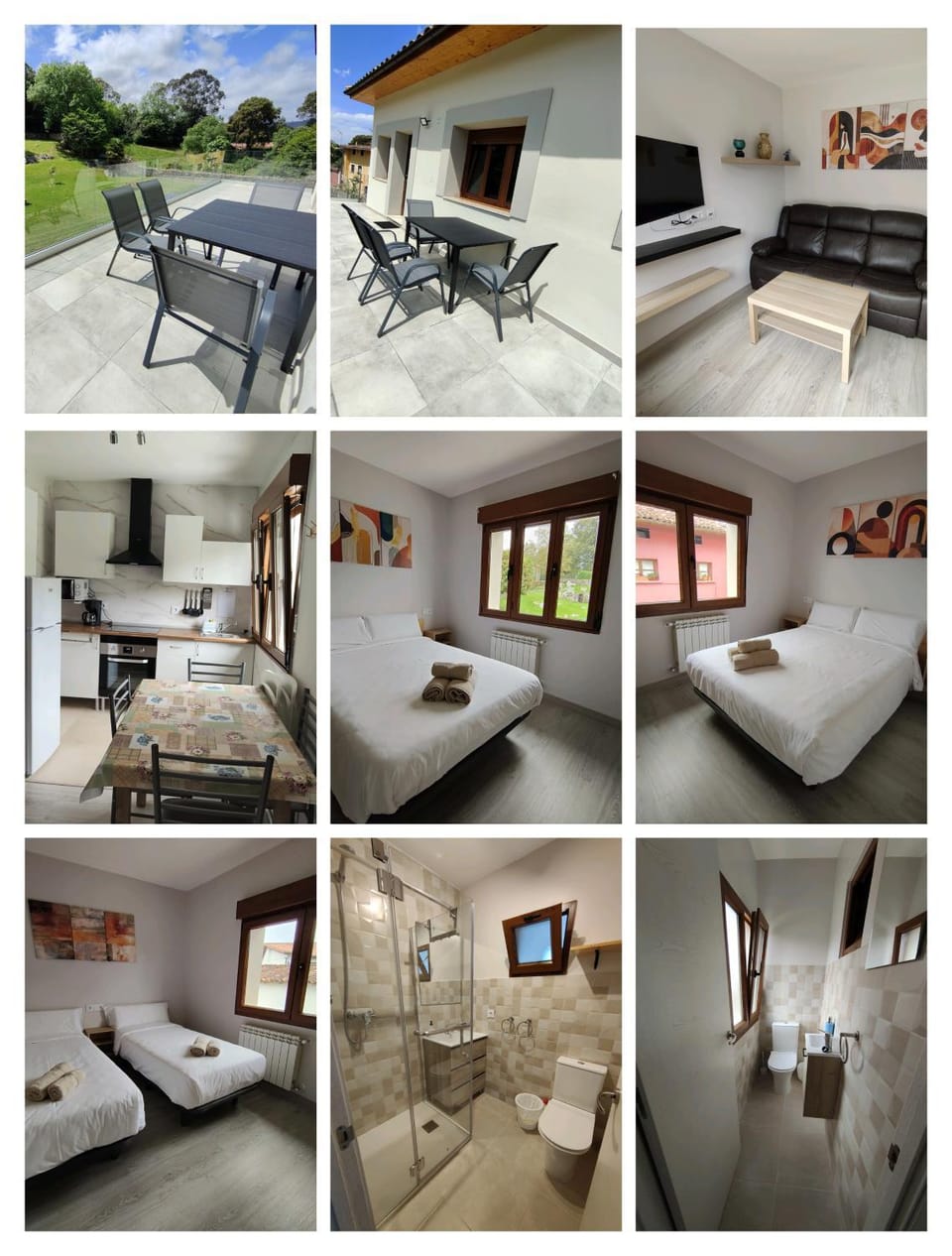 Bed, TV and multimedia, Balcony/Terrace, Kitchen or kitchenette, Living room, Photo of the whole room, Seating area, Dining area, Bedroom