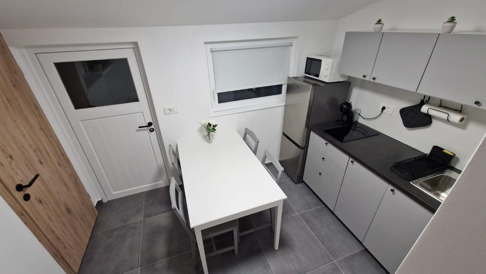 Kitchen or kitchenette, kitchen