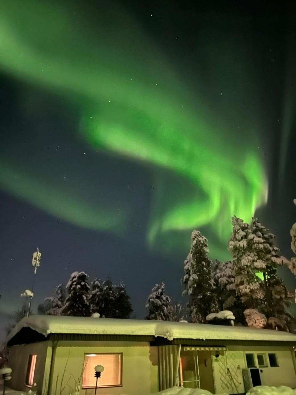 Property building, Night, Natural landscape, View (from property/room)