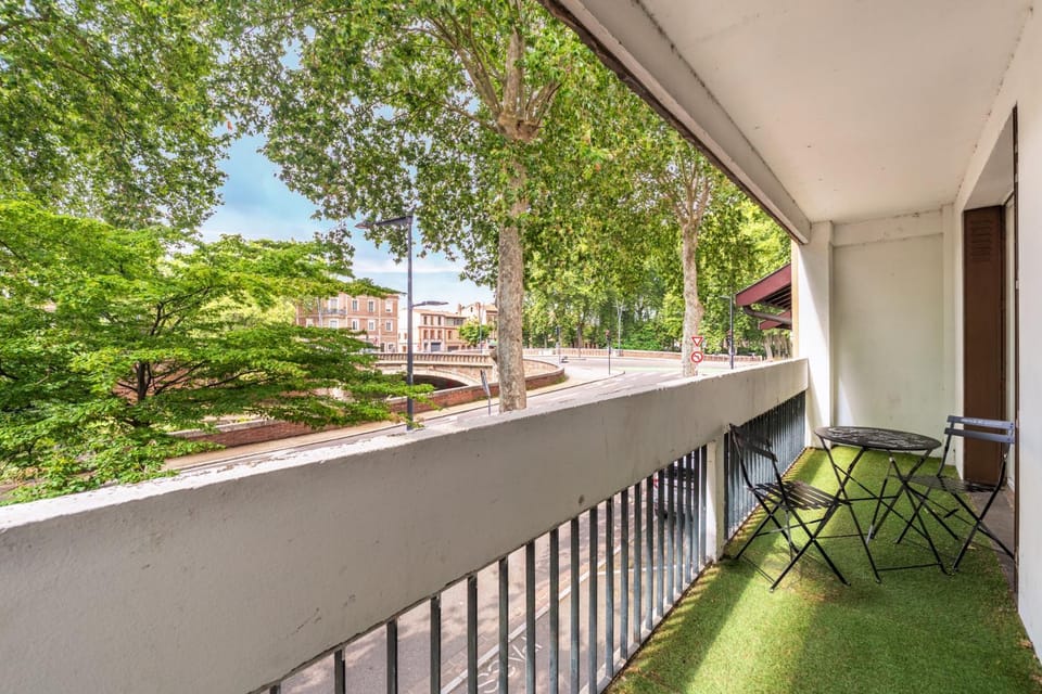 Le Scandinave - Vue Canal de Brienne & Balcon Apartment in Toulouse