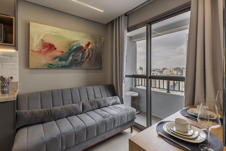 Apê charmoso na Vila Nova Conceição | 1 quarto Apartment in Sao Paulo City