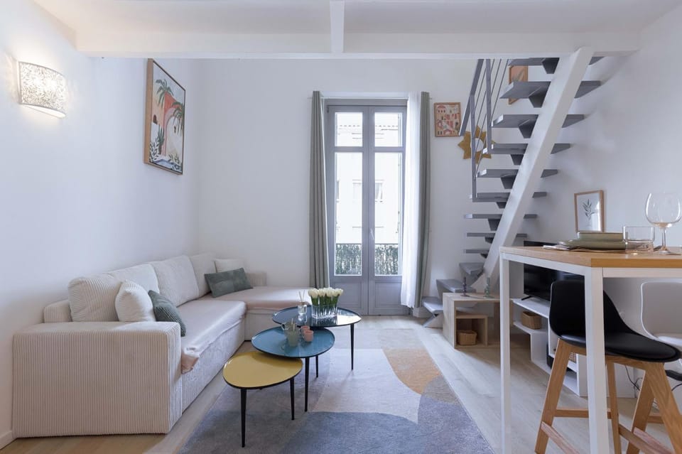 Casablanca - Duplex, 10mn du Palais&Plage, calme,clim Apartment in Cannes