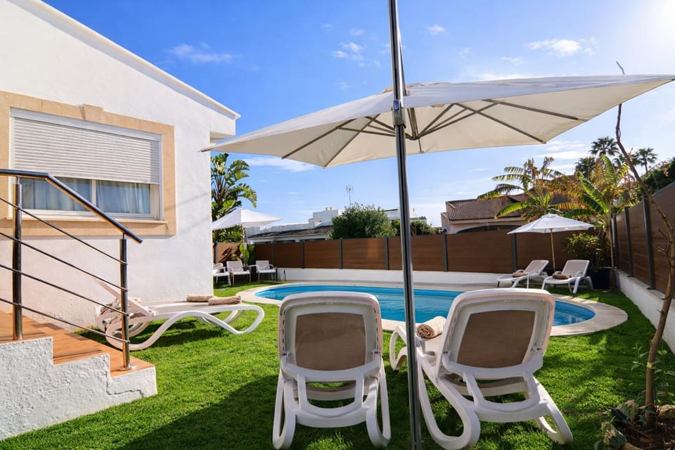Patio, Garden, Garden view, Swimming pool