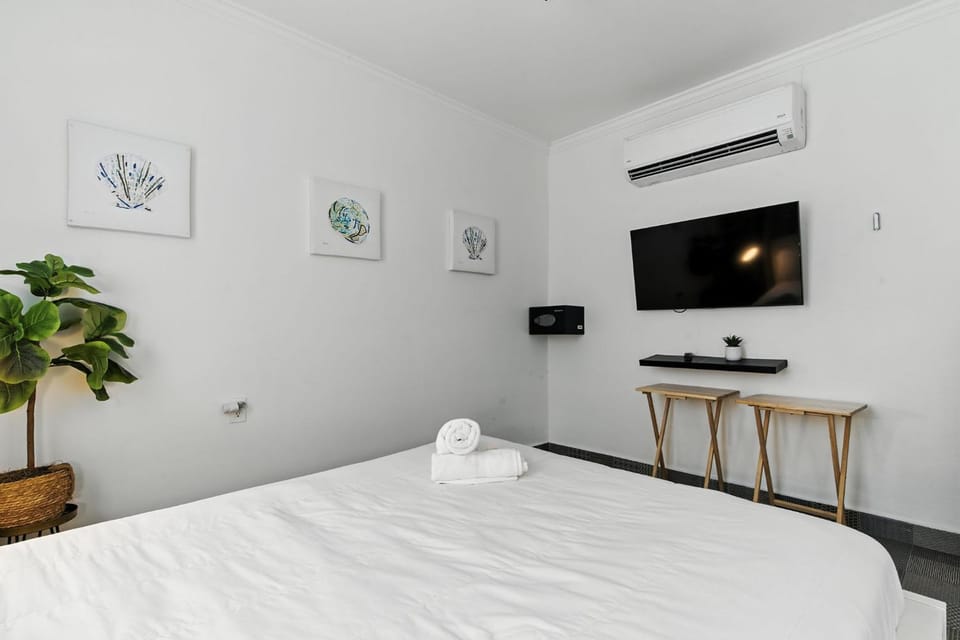1BR 1BA Sleeps 2 Wi-Fi Walk to Beach House in San Juan