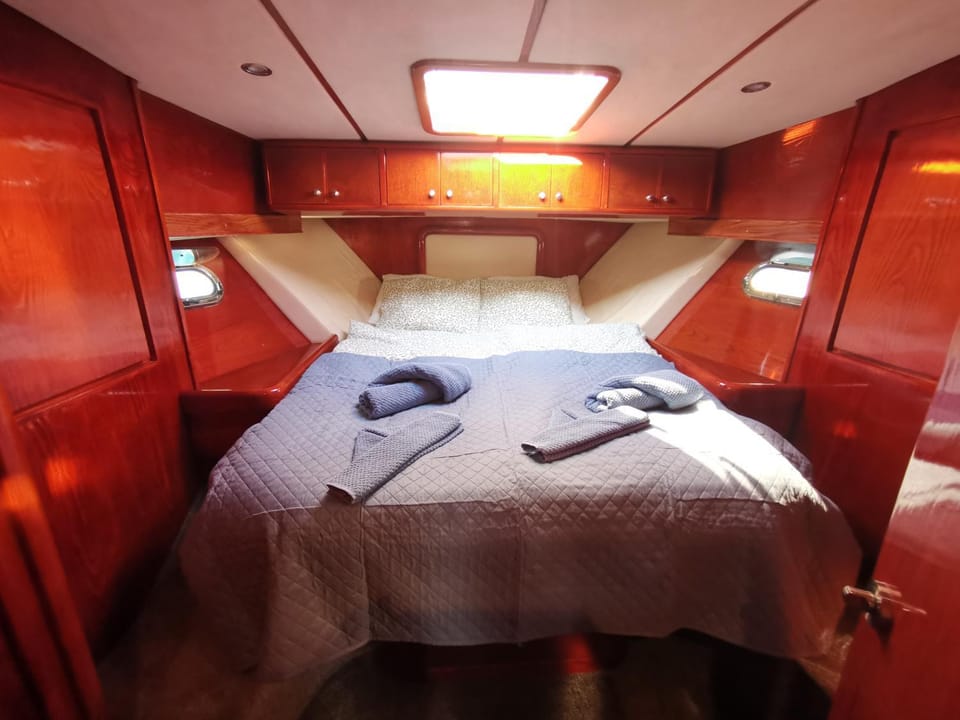 Alba Regia Luxury Yacht Ayia Napa Docked boat in Sotira