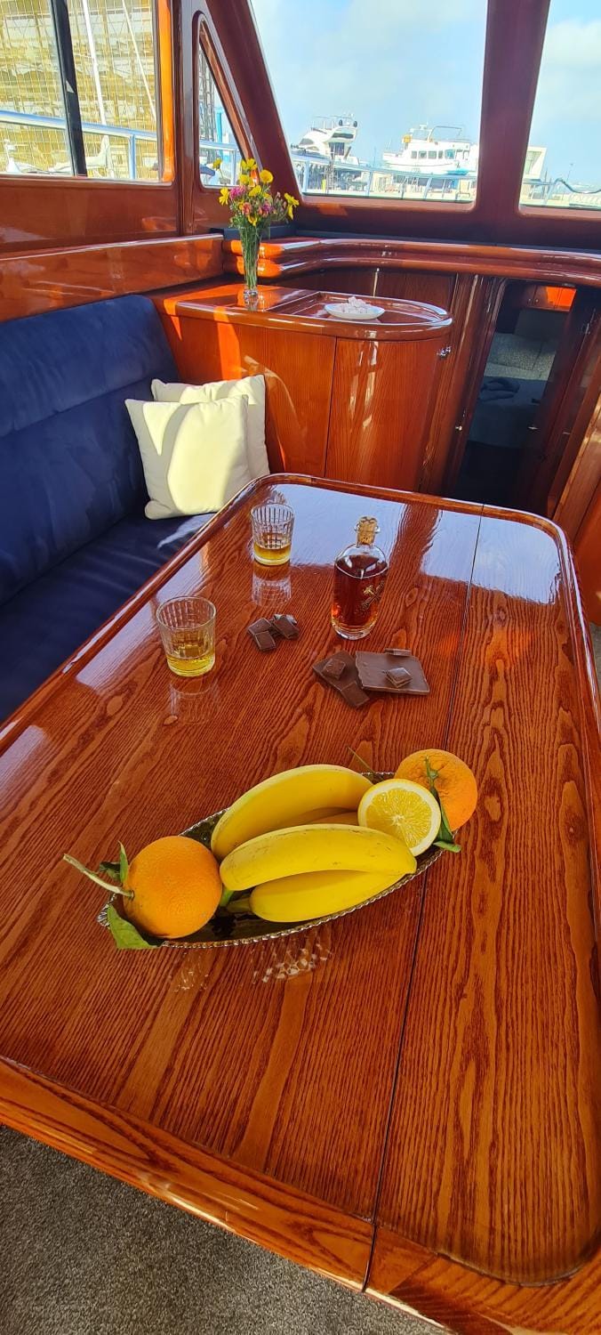 Alba Regia Luxury Yacht Ayia Napa Docked boat in Sotira