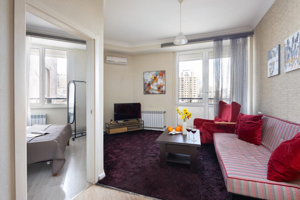 TV and multimedia, Living room, Photo of the whole room, Seating area, Dining area, air conditioner