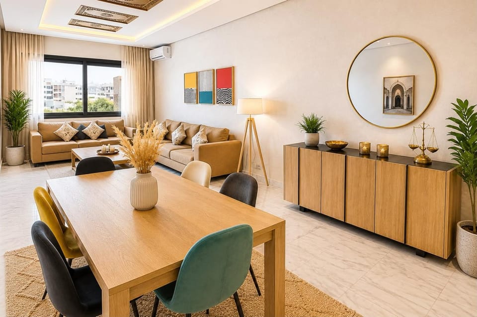 Luxury Apartment in Fes 2 Bedrooms Prime Location فاس Apartment in Fes