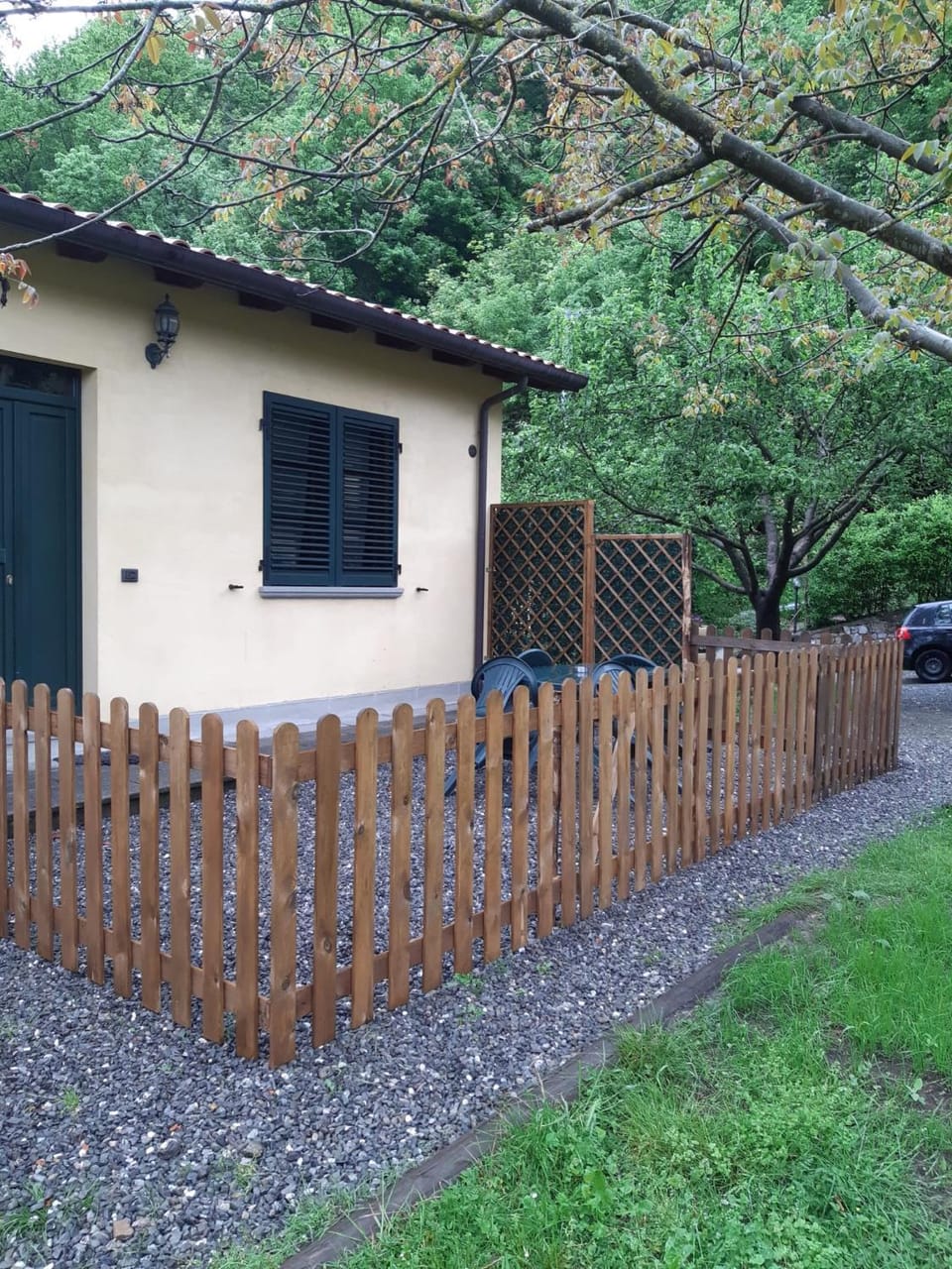 Property building, Garden