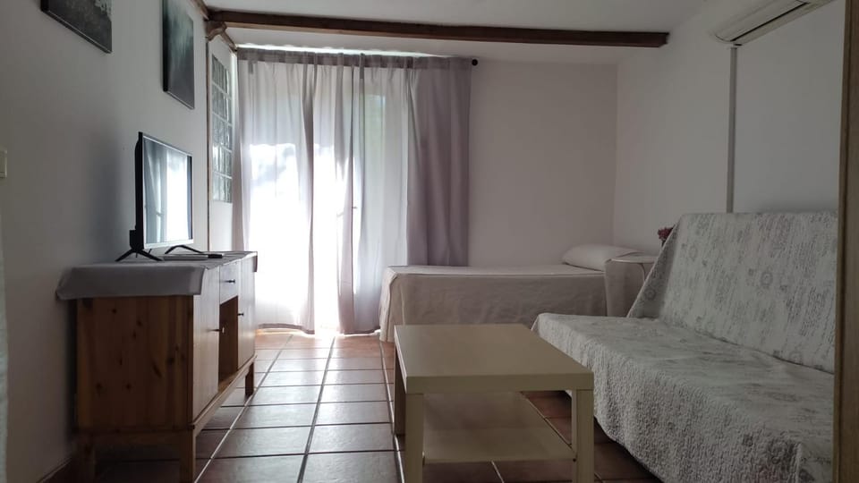 Bed, TV and multimedia, Living room