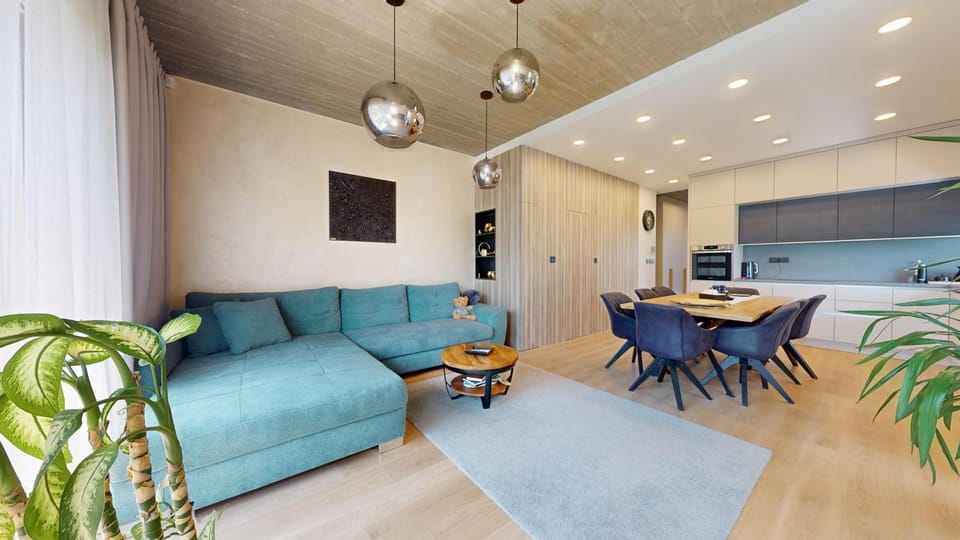 Kitchen or kitchenette, Living room, Dining area, oven, pet friendly